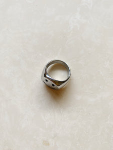 Silver | Smiley Ring