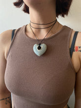 Load image into Gallery viewer, Pendant | Stone Heart Necklace
