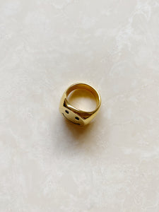 Gold | Smiley Ring