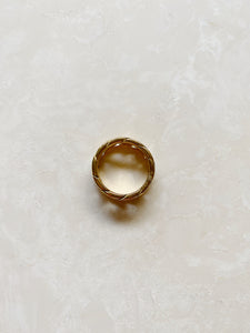 Gold | Rope Ring