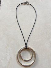 Load image into Gallery viewer, Pendant | Duo Rings Necklace
