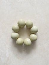 Load image into Gallery viewer, Stone | Cream Glass Bracelet
