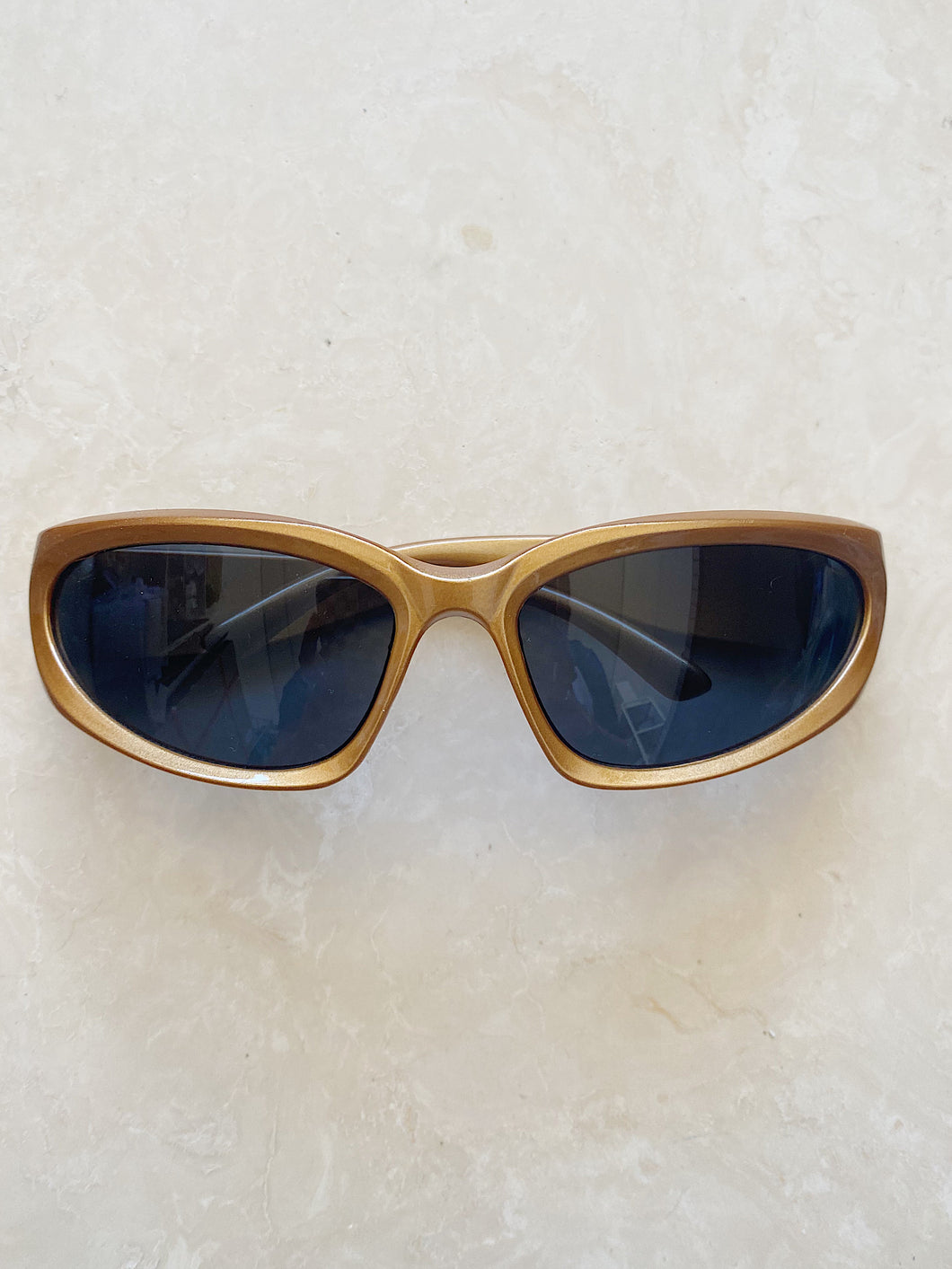 Speedy | Gold Sunglasses