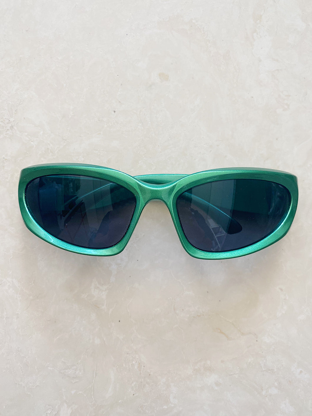 Speedy | Green Sunglasses