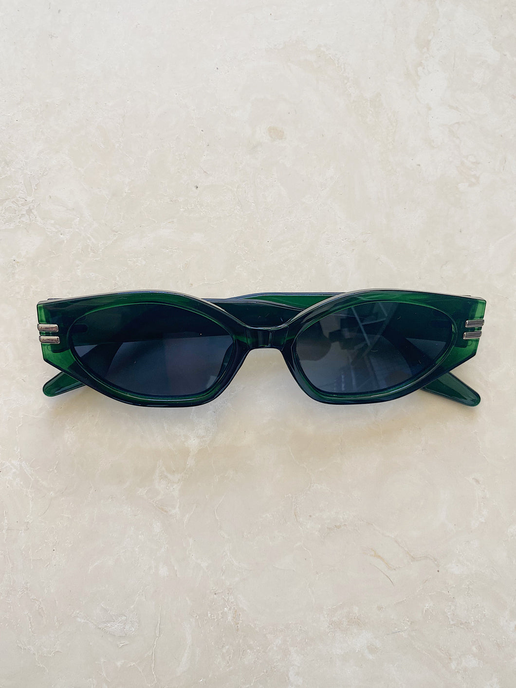 Anthena | Green Sunglasses