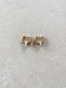 Gold | Stone Earrings
