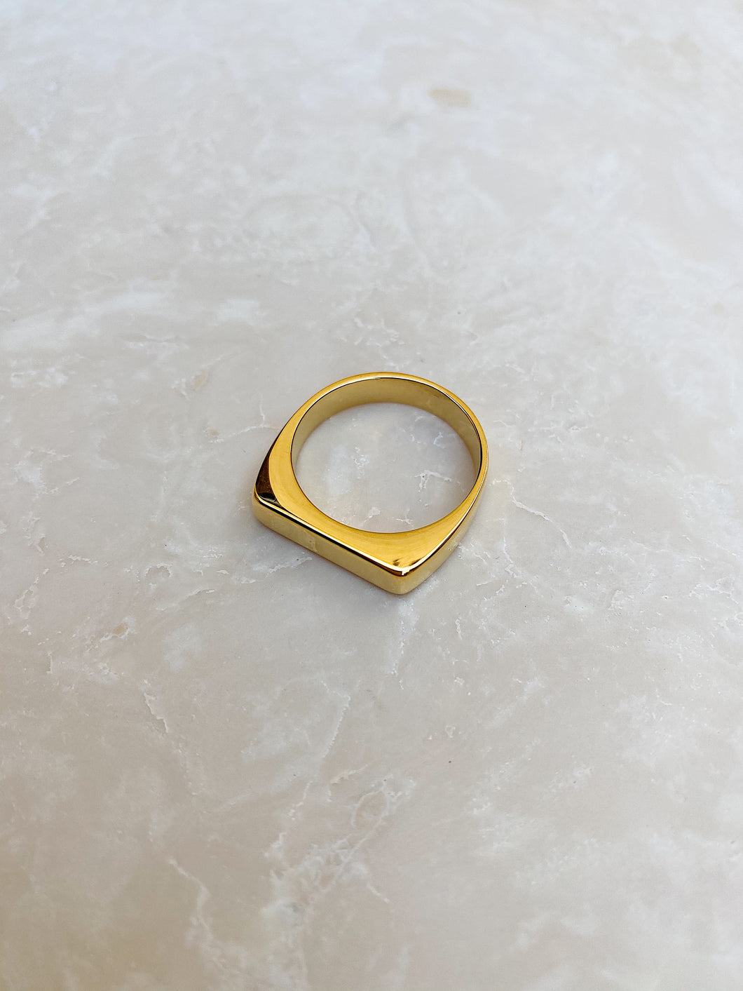 Gold | Contour Ring